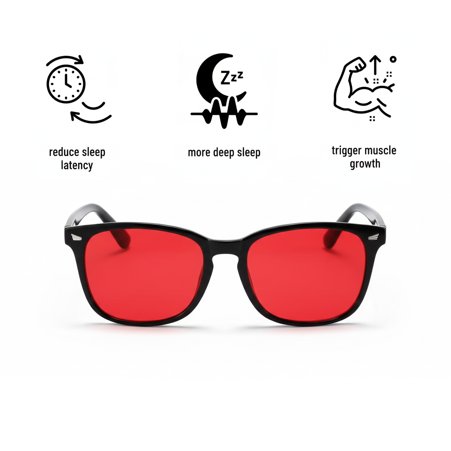 LUMERESTA I Red Lens Glasses