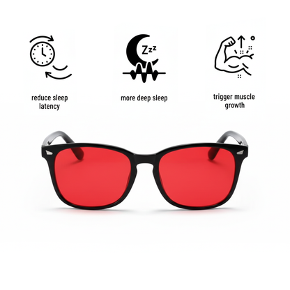 LUMERESTA I Red Lens Glasses