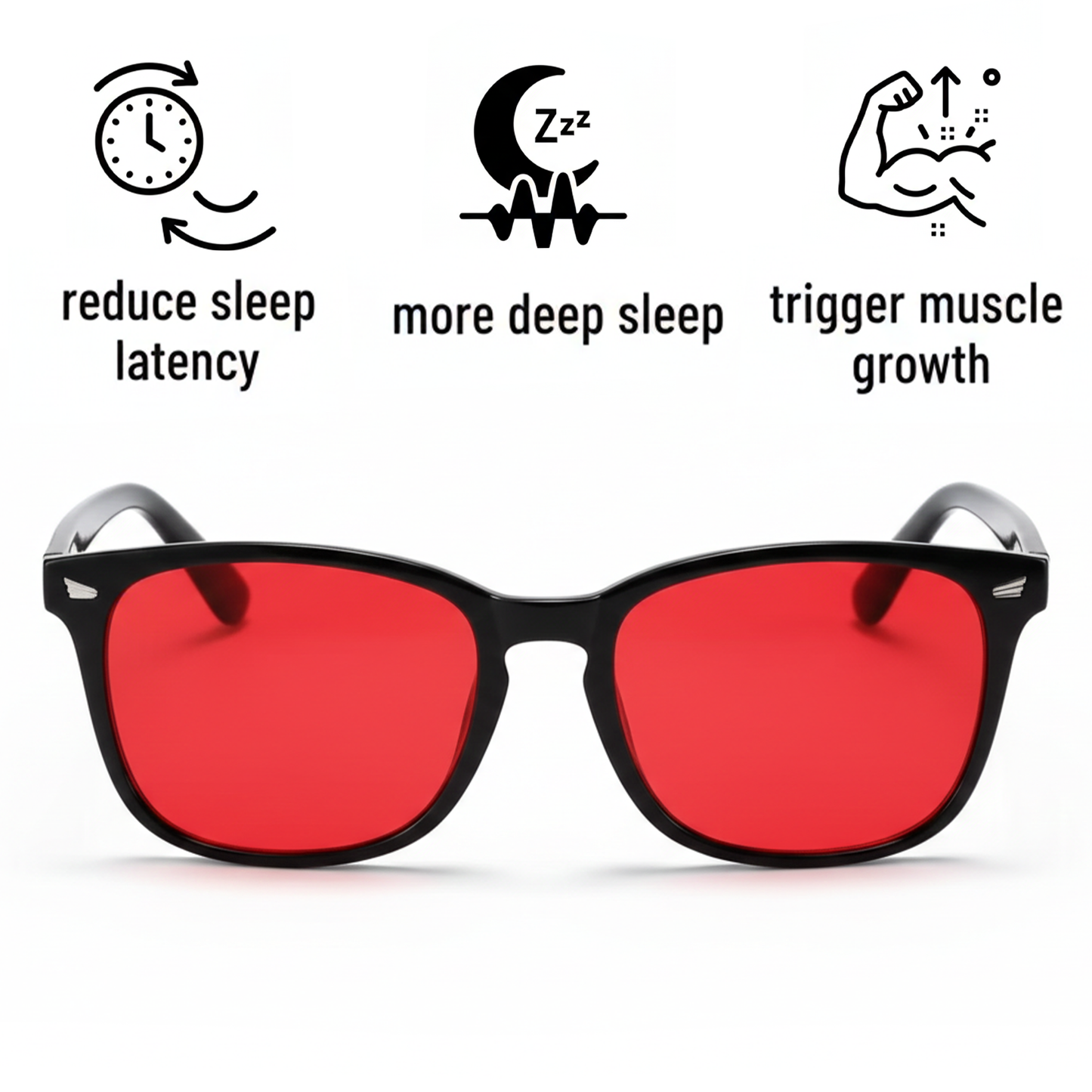 LUMERESTA I Red Lens Glasses