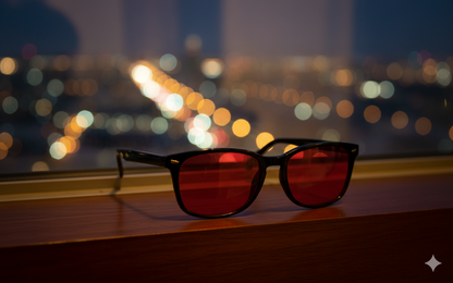 LUMERESTA I Red Lens Glasses