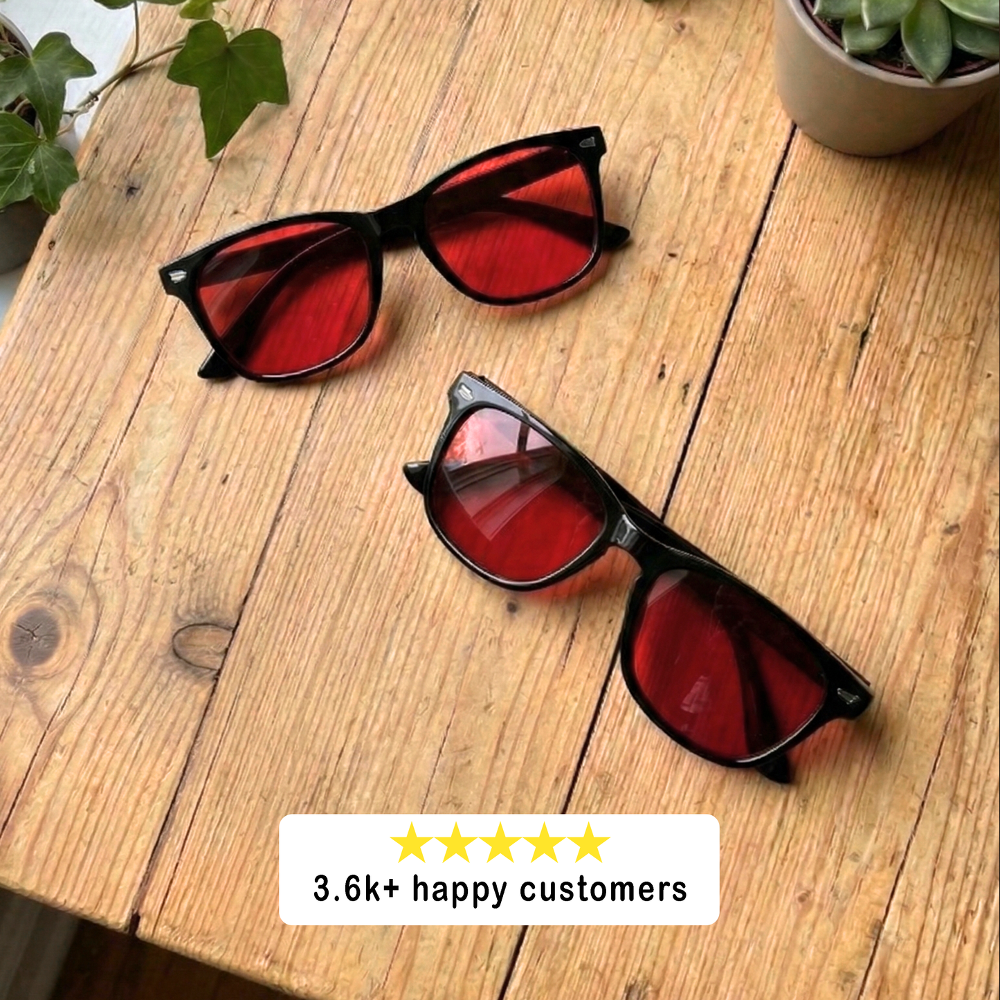 LUMERESTA I Red Lens Glasses